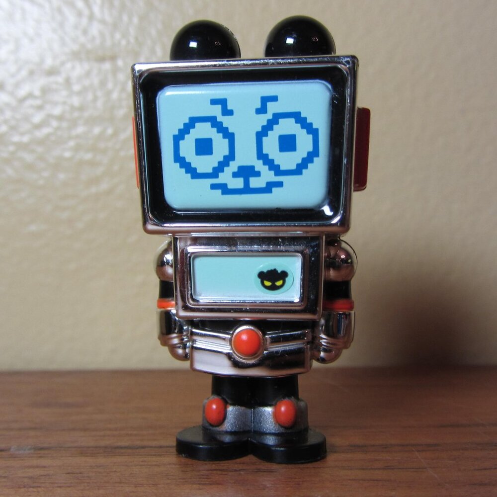 3 for $40 - ryan's world mini figure robot computer face combo panda (W5270)